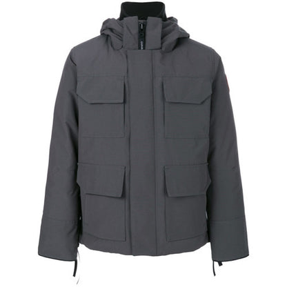 Canada Goose Maitland Long-Sleeve Cotton Blend Parka Jacket 'Grey'