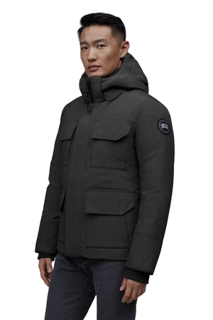 Canada Goose Maitland Long-Sleeve Cotton Blend Parka Jacket 'Grey'