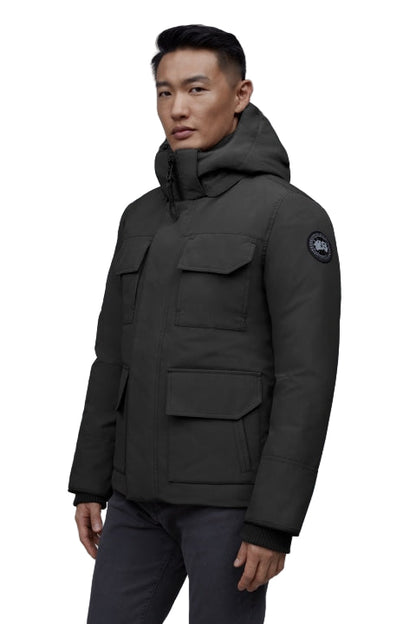 Canada Goose Maitland Long-Sleeve Cotton Blend Parka Jacket 'Grey'