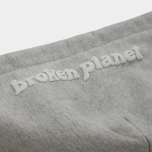 Broken Planet Outer Space Zip-up Hoodie 'Heather Grey'