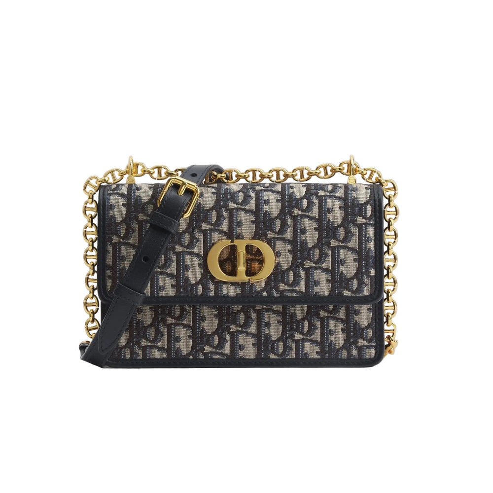 Dior Miss Caro Mini Bag ‘Blue’ Oblique Jacquard