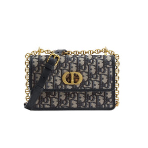 Dior Miss Caro Mini Bag ‘Blue’ Oblique Jacquard