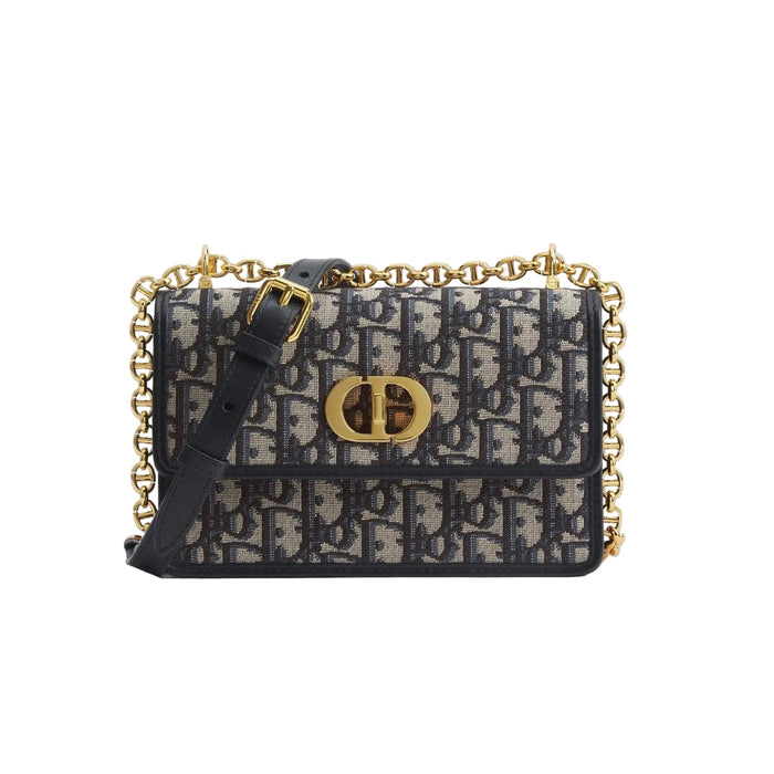 Dior Miss Caro Mini Bag ‘Blue’ Oblique Jacquard
