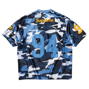 Supreme x Nike Football Camo Jersey “Blue