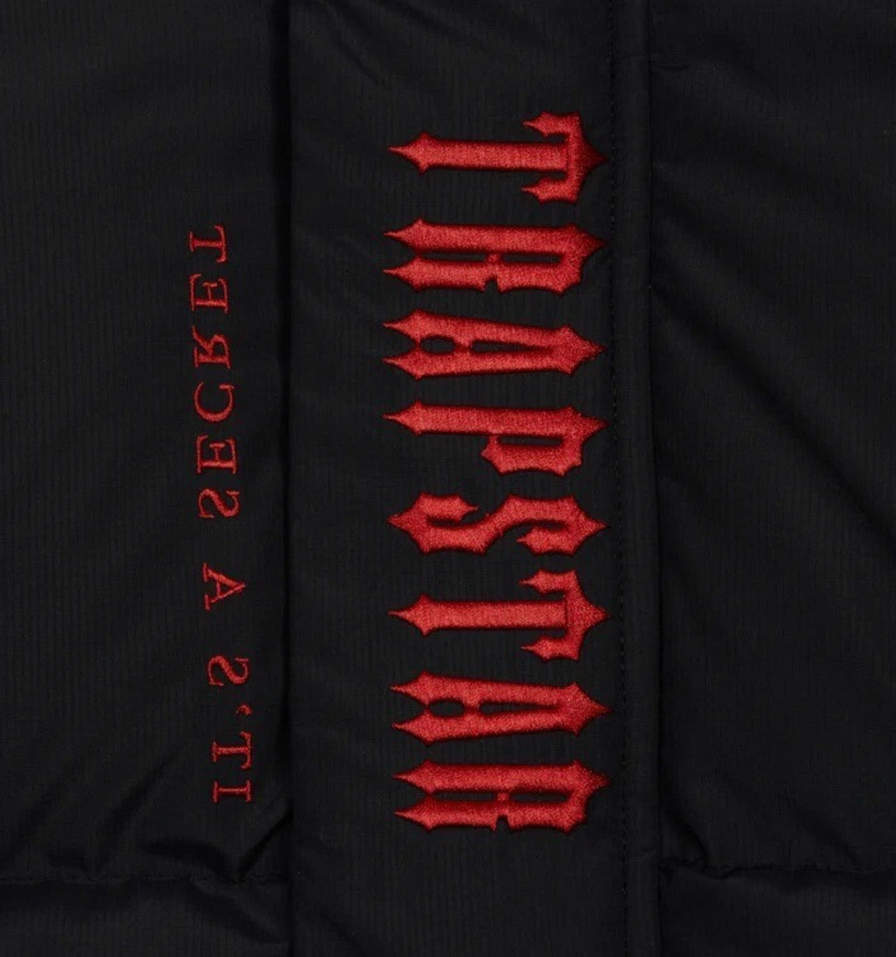 Trapstar Decoded 2.0 Hooded Puffer Jacket 'Black'