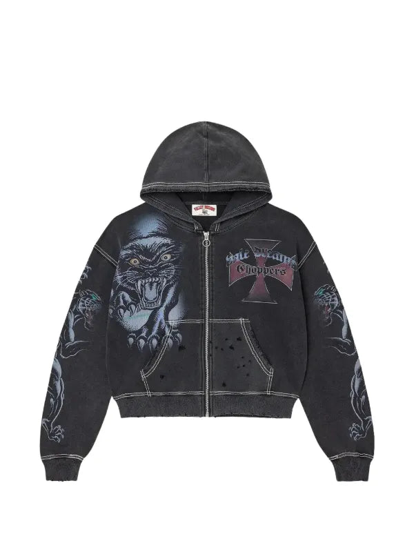 Valley Dreams Vale Forever Hardy Boyz Zip Up Hoodie ‘Black’