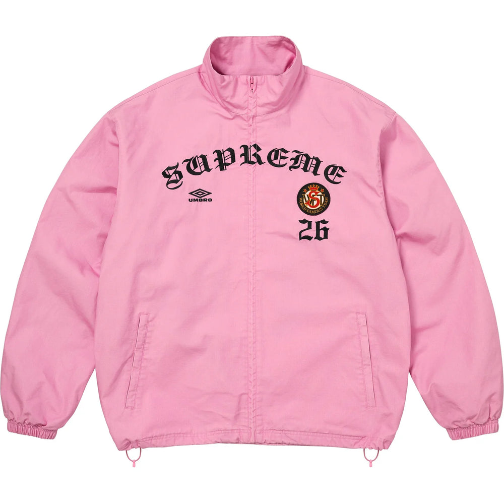 Supreme x Umbro Cotton Ripstop Track Jacket ‘Pink’