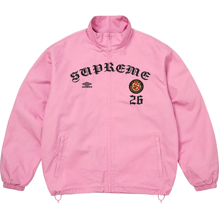 Supreme x Umbro Cotton Ripstop Track Jacket ‘Pink’