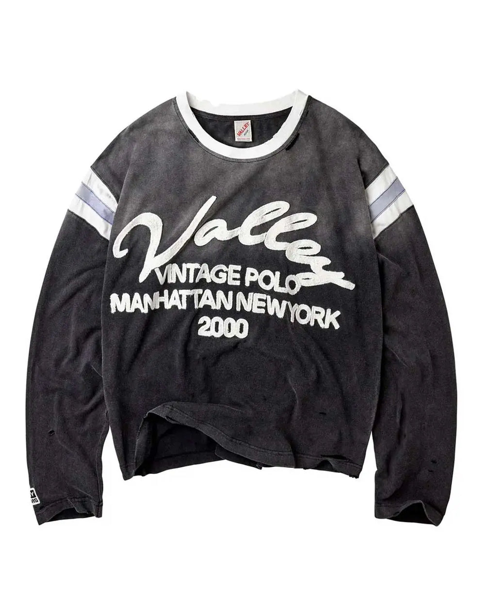 Valley Dreams Vale Forever Vintage Jersey Long Sleeve T-Shirt ‘Black’