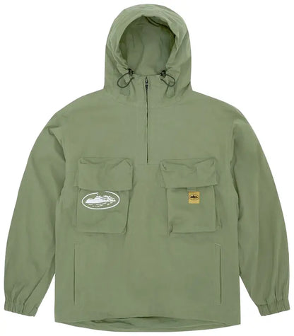 Corteiz windbreaker green