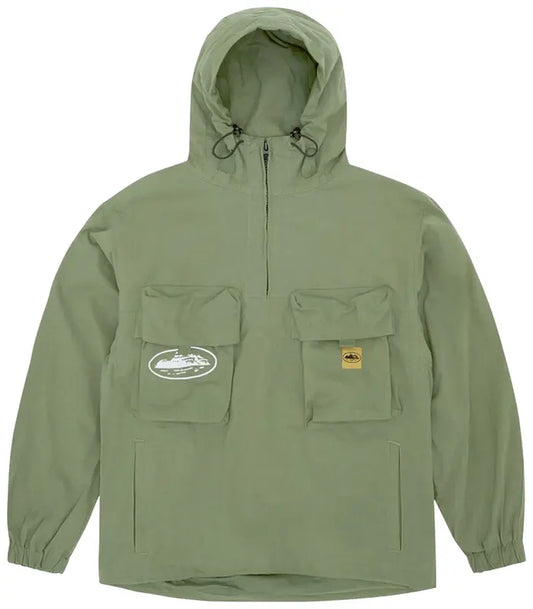 Corteiz windbreaker green
