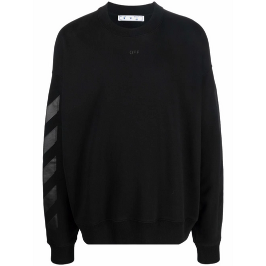 Off-White Melange Arrow Sweater ‘Black’
