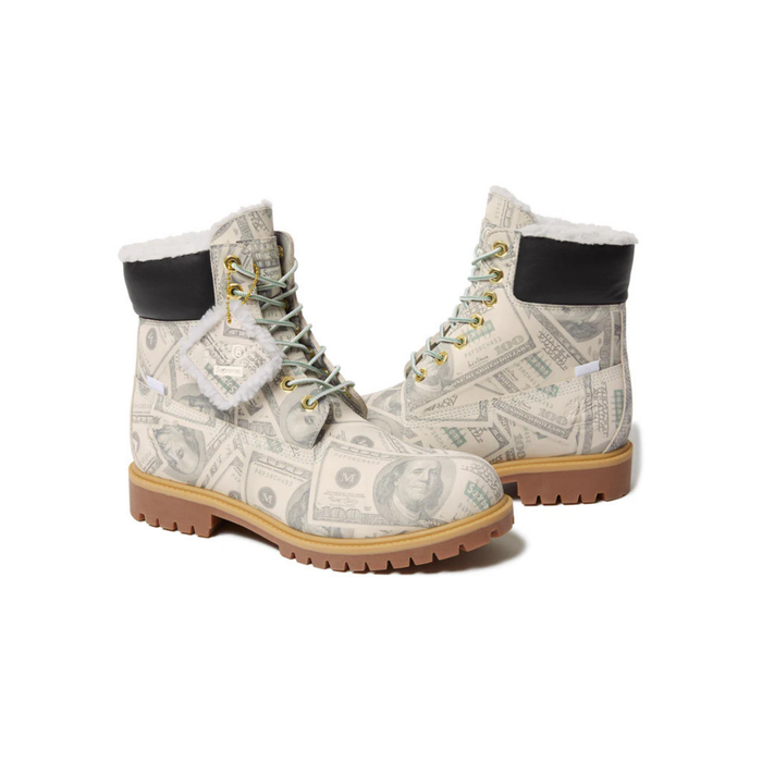 Supreme x MM6 Maison Margiela Timberland Waterproof Boots Beige