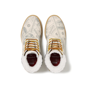 Supreme x MM6 Maison Margiela Timberland Waterproof Boots Beige