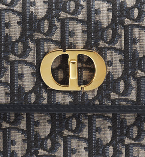 Dior Miss Caro Mini Bag ‘Blue’ Oblique Jacquard