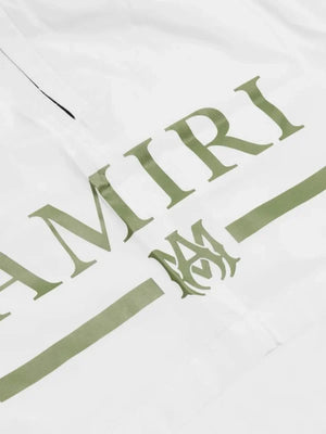 Amiri Ma Bar Logo Swimtrunk ‘White’