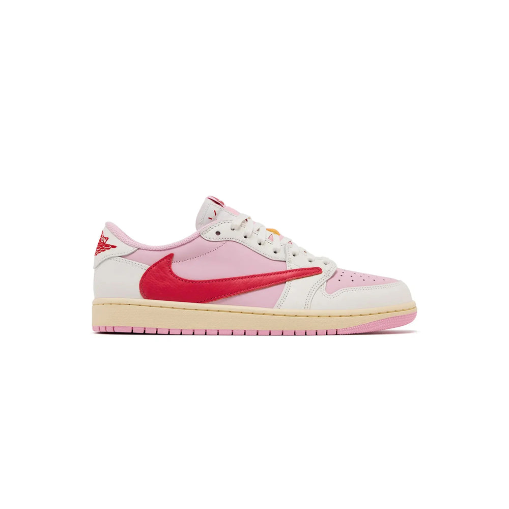 Travis Scott x Air Jordan 1 Low Sneakers 'Tropical Pink'