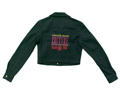 Versace Jeans Couture Denim cropped jacket