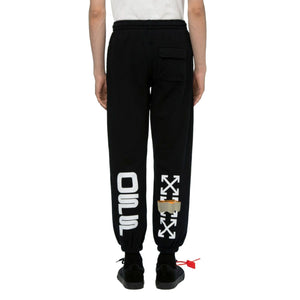 Off-White Wavy Line 3D Logo Casual Sweatpants