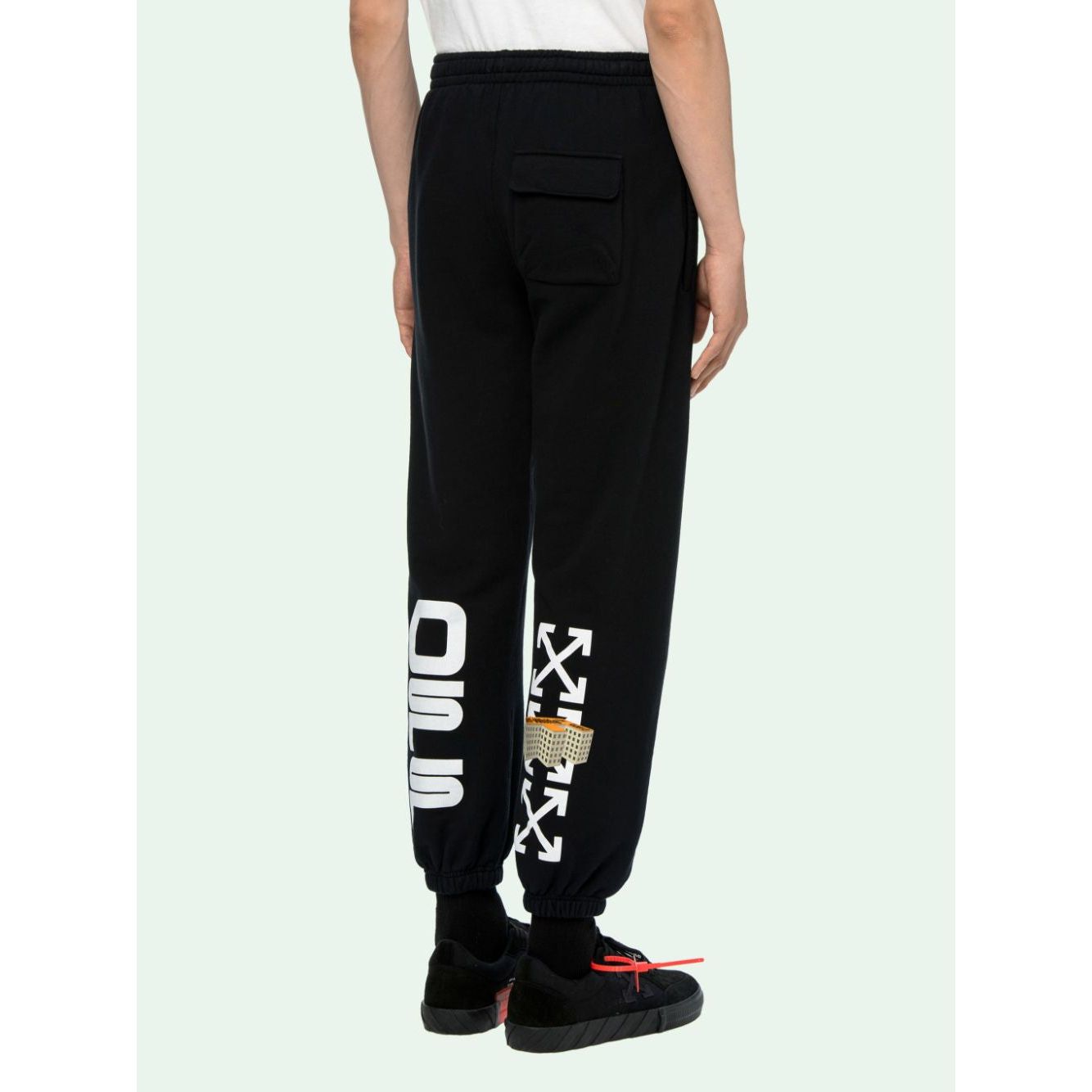 Off-White Wave Line Logo Sweatpants