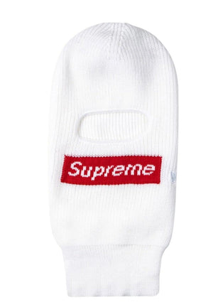 Supreme x New Era Logo Knitted Balaclava