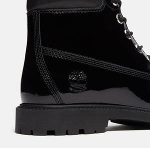 Timberland Premium 6-Inch Waterproof ‘Black Patent’ Leather Boot