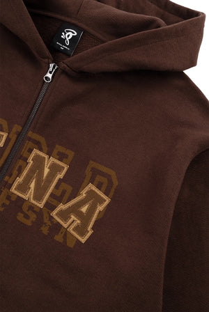 Syna World Multi Logo Hoodie ‘Brown’