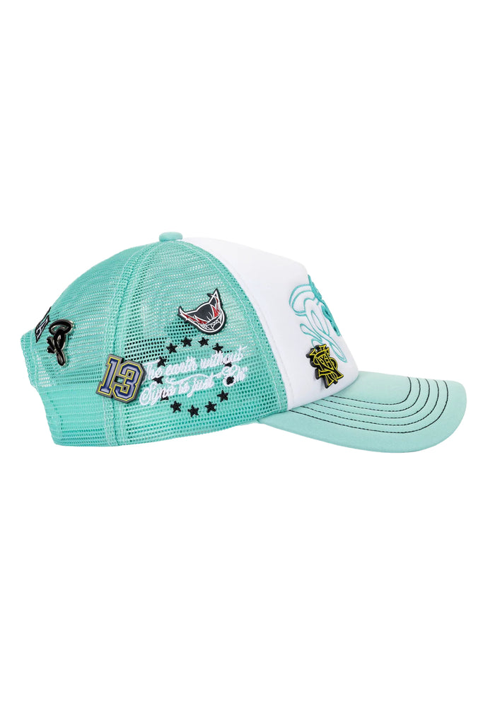 Syna World Halo S Trucker Cap ‘Blue’