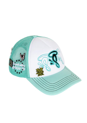 Syna World Halo S Trucker Cap ‘Blue’