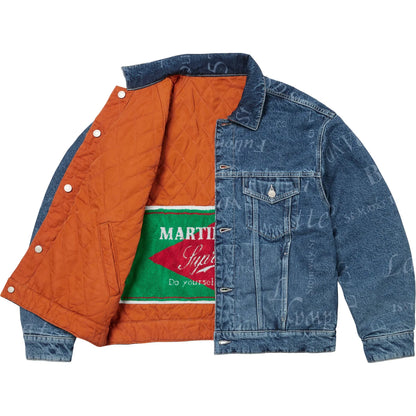 Supreme Marina Rose Reversible Trucker Jacket