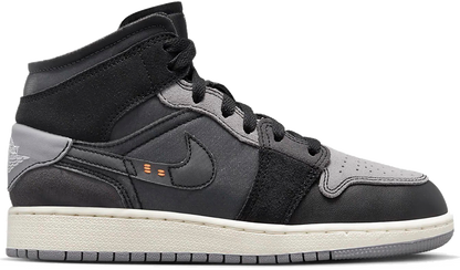 Jordan 1 Mid Craft Inside Out Black