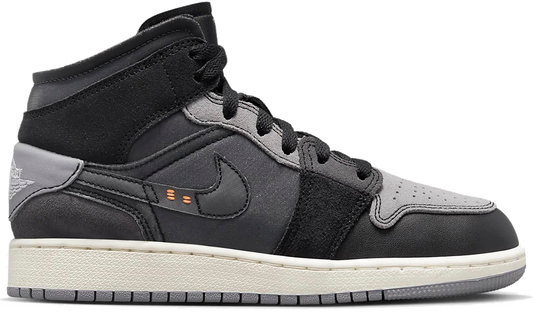 Jordan 1 Mid Craft Inside Out Black