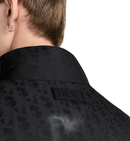 Dior Oblique Puffer Jacket 'Black Technical Jacquard'