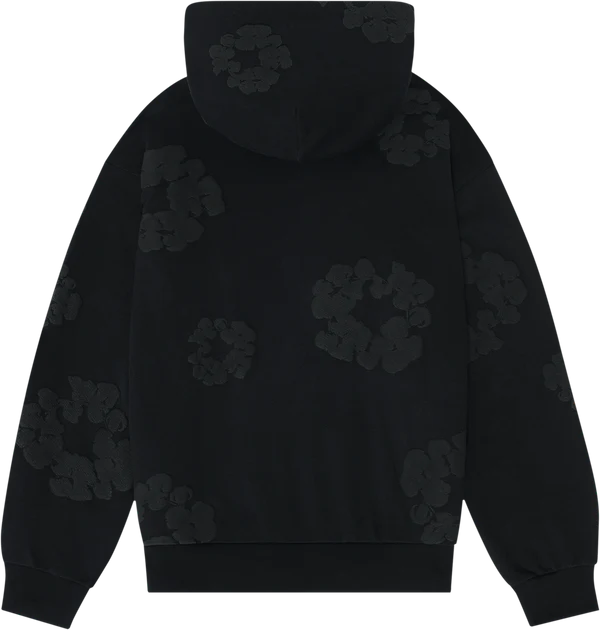 Denim Tears Cotton Wreath Sweatshirt Mono Black