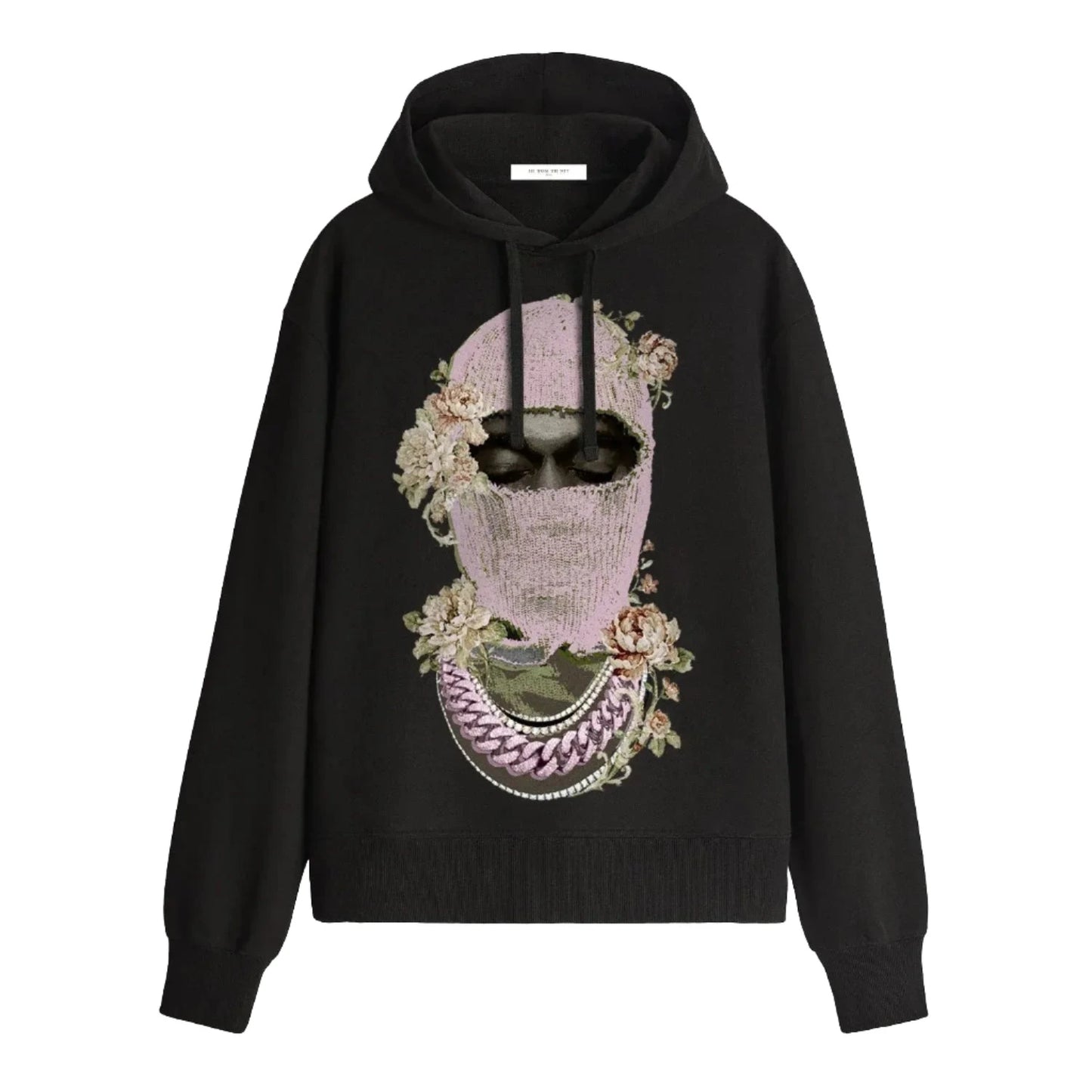 Ih Nom Uh Nit Mask Roses Logo Black Hoodie