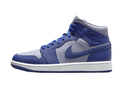 Jordan 1 Mid Iron Purple Deep Royal