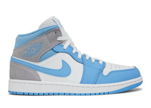Air Jordan 1 Mid University Blue Grey