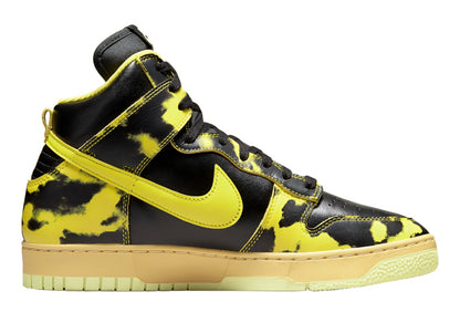 Nike Dunk High Yellow Acid Wash