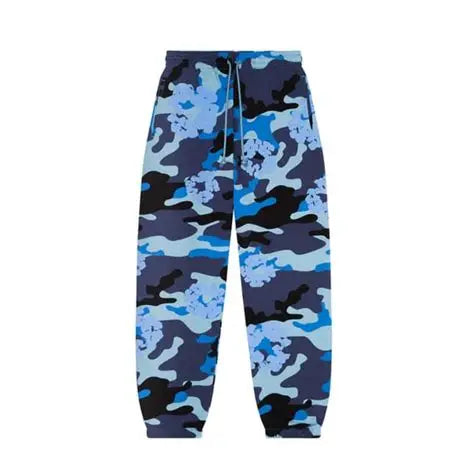 Denim Tears Camo Wreath Sweatpants Blue 'London Exclusive'