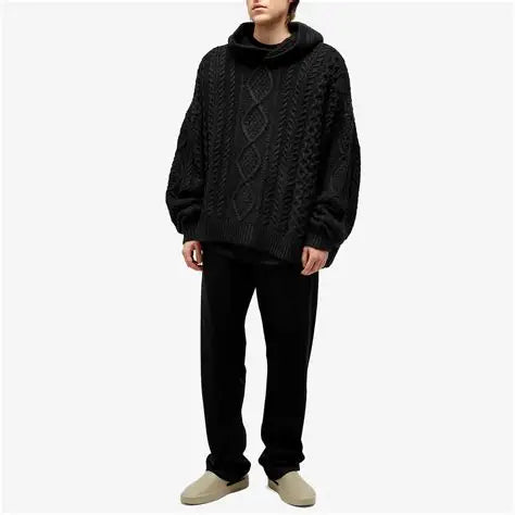 Essentials Knit Hoodie