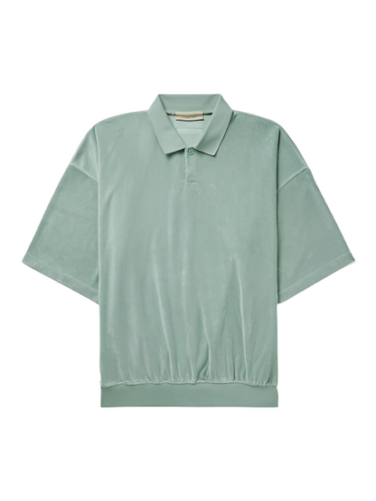 Essentials Fear Of God Logo-Appliquéd Terry Polo Shirt