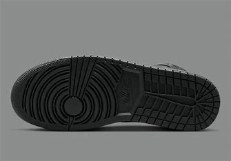 Jordan 1 Mid Triple Black Men's