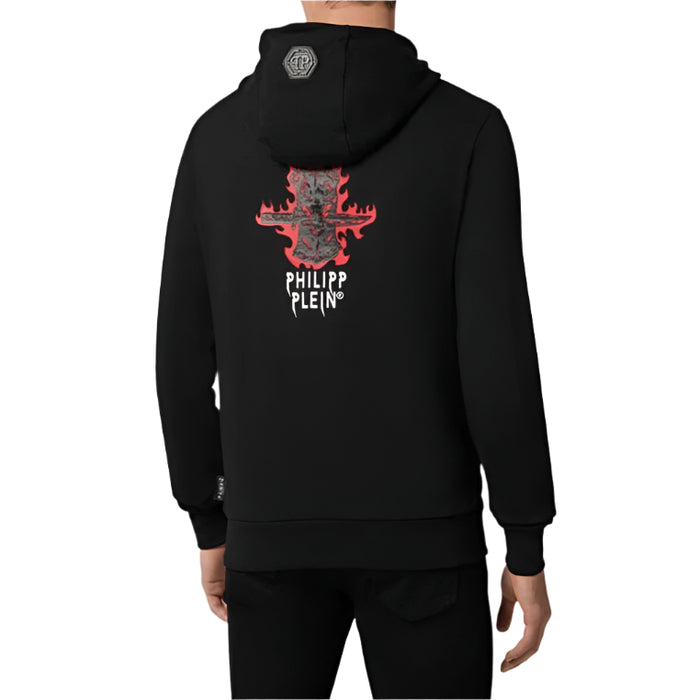 Philipp Plein Sweatshirt Graffiti Hoodie