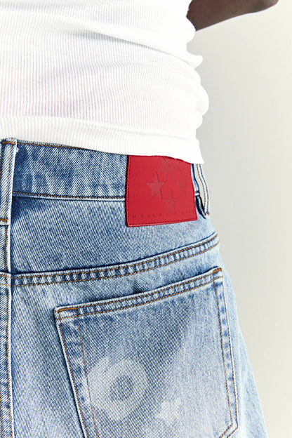 Sp5der Beluga Denim Light Blue Wash