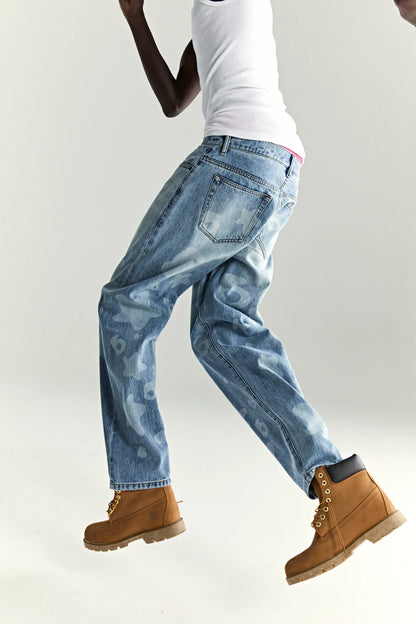 Sp5der Beluga Denim Light Blue Wash
