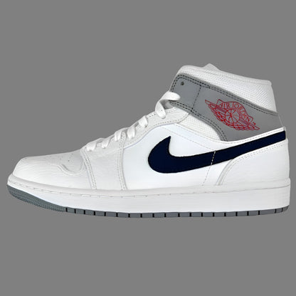 Jordan 1 Mid Paris White