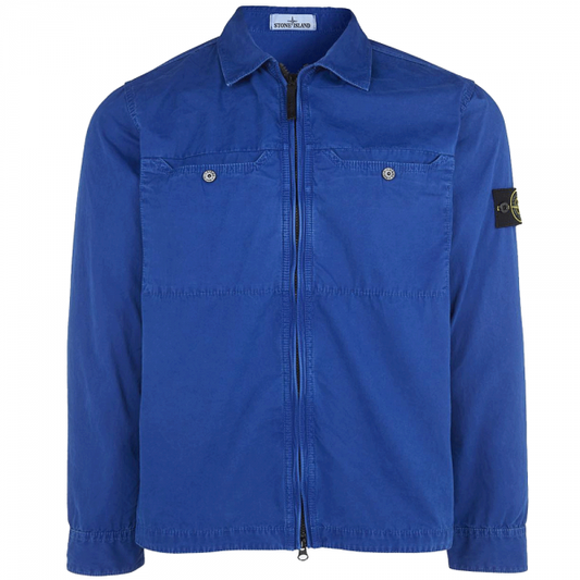Stone Island Shirt Bright blue jacket