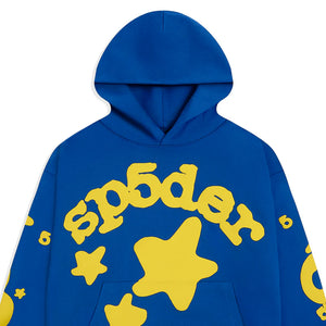 Sp5der Beluga Hoodie 'Blue'