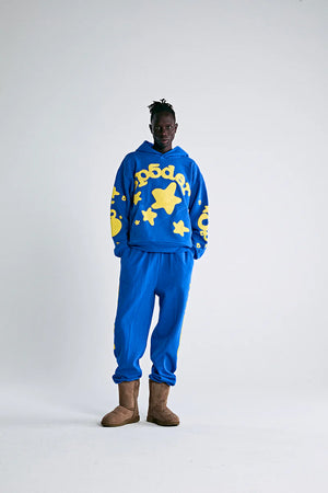 Sp5der Beluga Hoodie 'Blue'