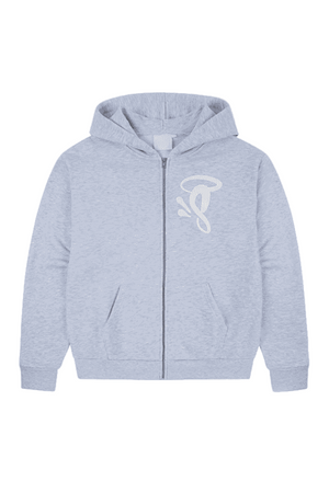 Syna Void Zip Hoodie 'Birch Marl'